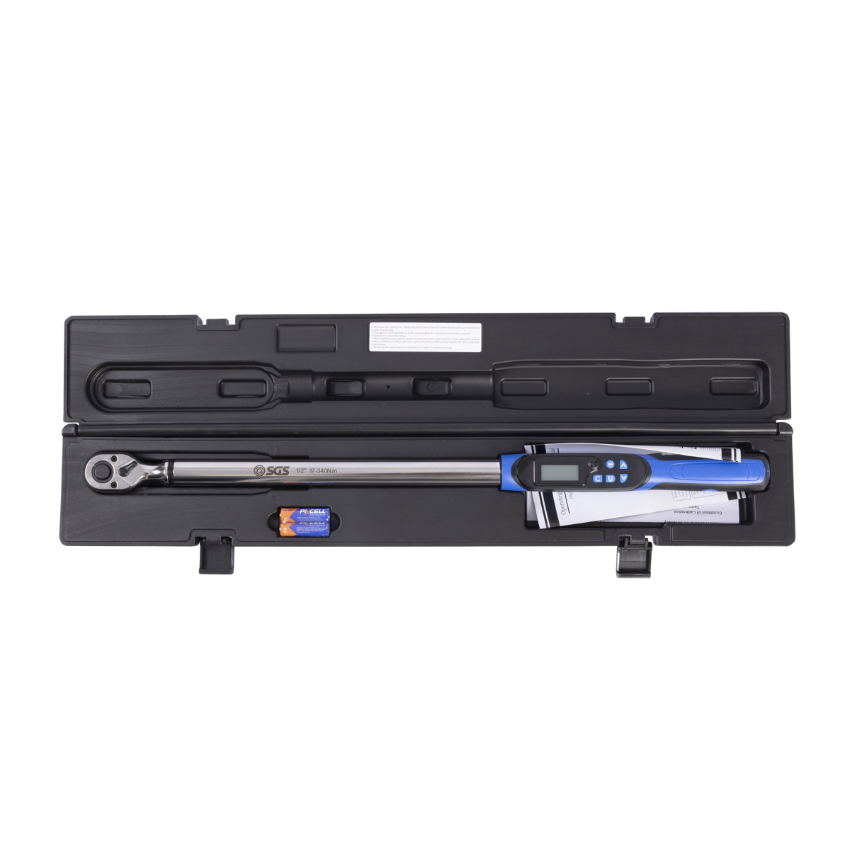 SGS 1/2in Drive Digital Torque Wrench | 17-340Nm